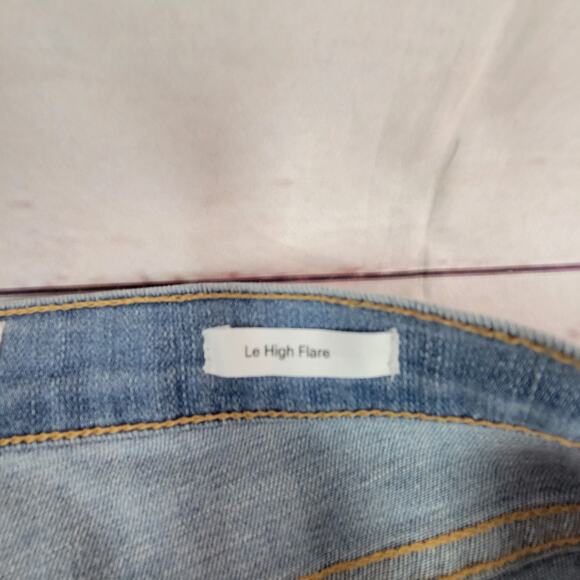 Frame Denim Le High Flare Size 31 Blue Jeans - Picture 5 of 7